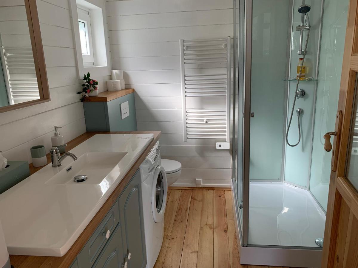 Cottage Le Cerf-Volant Saint-Aubin-Sur-Mer  Eksteriør bilde